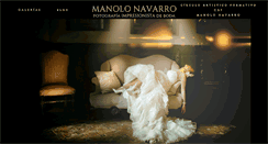 Desktop Screenshot of manolonavarro.com