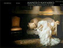 Tablet Screenshot of manolonavarro.com